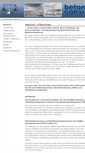 Mobile Screenshot of betonconsult.de